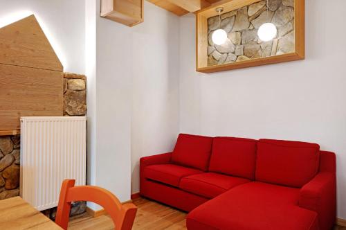 Χώρος καθιστικού στο Residence Rosa Maria