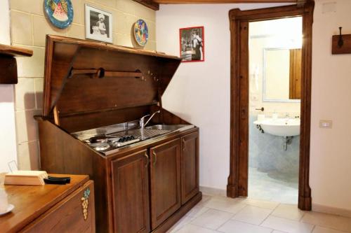 Salle de bains dans l'établissement Suite Piazza del Gesù By DomusExtra