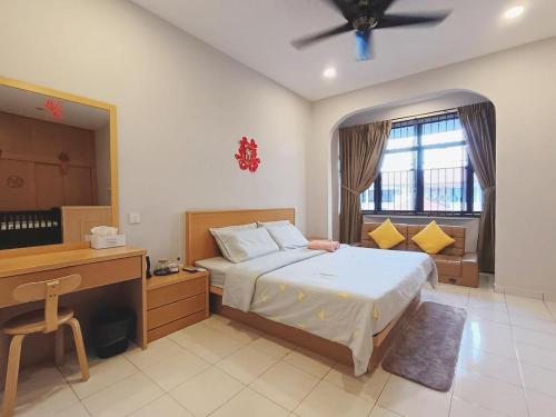 Katil atau katil-katil dalam bilik di Leisure Corner 25