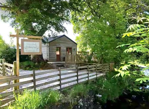Jardín al aire libre en Cysgod Bach Cottage