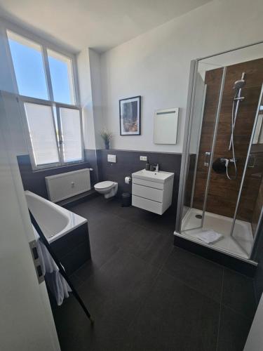 Ένα μπάνιο στο Best Boarding House