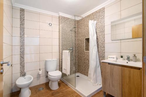 Koupelna v ubytování Apartamento Dourado Duplex