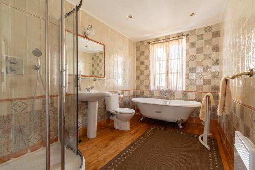 Et badeværelse på La Petite Maison des Montagnes