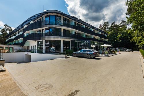 Budynek, w którym mieści się apartament