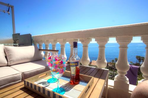 Appartement vue mer plage à pied