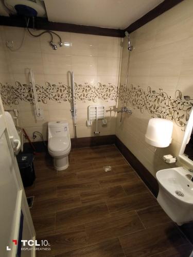Koupelna v ubytování Open Hotel Dammam
