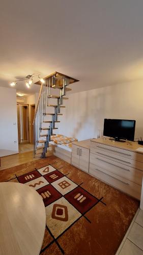 Μια τηλεόραση ή/και κέντρο ψυχαγωγίας στο Apartment Seka