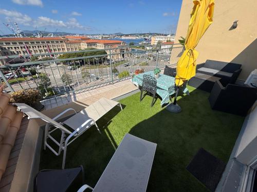 Studio en Toit terrasse - Vue Mer - Grande Terrasse