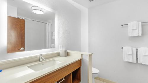 Koupelna v ubytování Holiday Inn Express & Suites Mobile - University Area by IHG