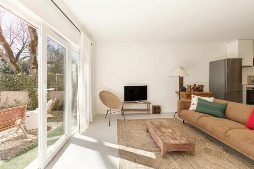 TV a/nebo společenská místnost v ubytování Casa da Rosalina