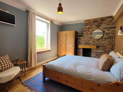 Postel nebo postele na pokoji v ubytování Forest View Guesthouse, Kinlochleven WHW