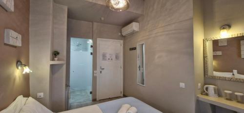 Koupelna v ubytování Hotel Diana