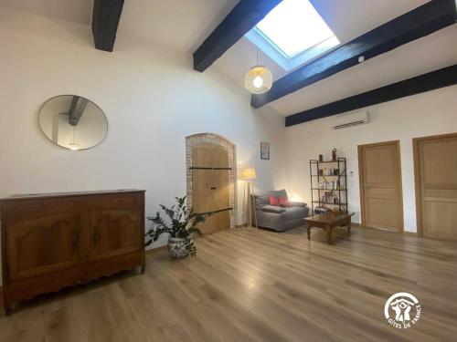 Posezení v ubytování Le loft