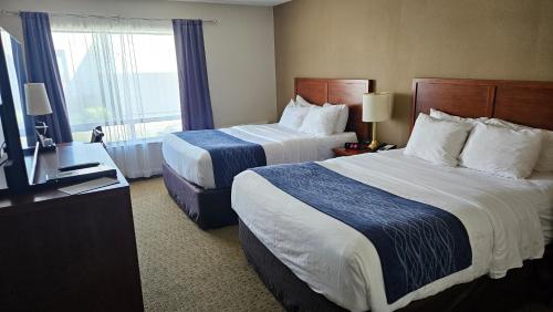 Postel nebo postele na pokoji v ubytování Comfort Inn