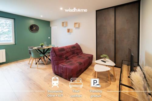 Le Green Spot, gare, IUT, rocade WisdhomeConciergerie