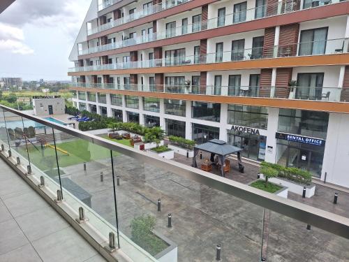 Το κτήριο όπου στεγάζεται  το διαμέρισμα