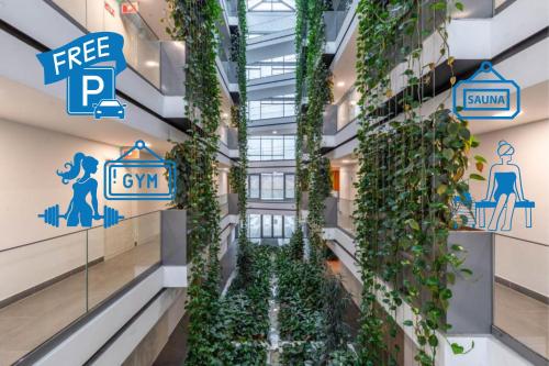 Blue River Apartment with Sauna&Gym and Parking