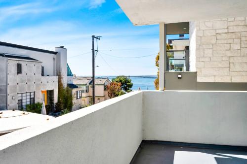 Balkón nebo terasa v ubytování Manhattan Beach Guest Suite