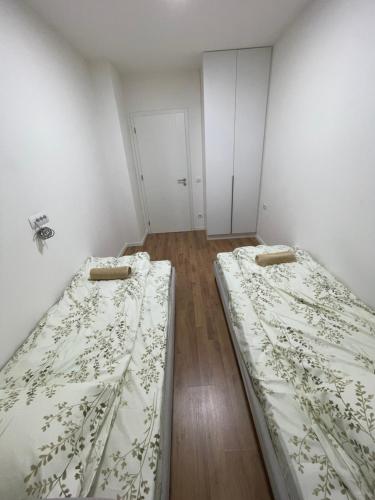 Ένα ή περισσότερα κρεβάτια σε δωμάτιο στο Tophane Apartment
