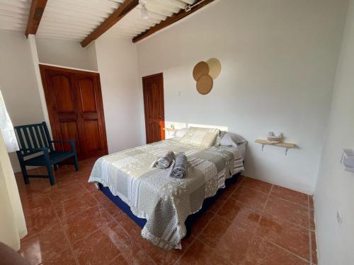 Katil atau katil-katil dalam bilik di Villa Solara - A Beachfront Residence