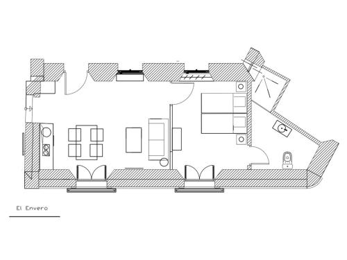 Κάτοψη του Apartamentos Casa del Aceite