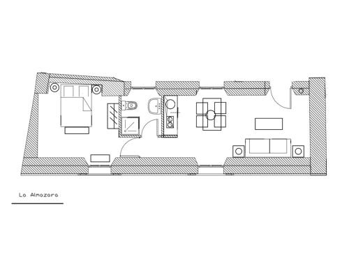 Κάτοψη του Apartamentos Casa del Aceite