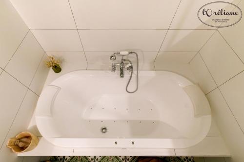 Ένα μπάνιο στο CHAMBRES D'HÔTES L'Oréliane en Provence Adults Only