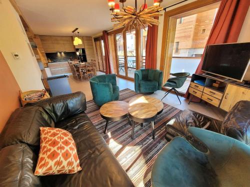Appartement 3 chambres, exposé Sud-Est aux Gets, près des pistes