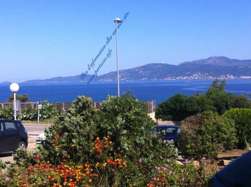 Vue mer panoramique plage 50m Porticcio Corse