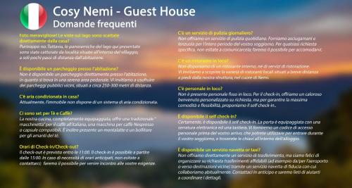 Galeriebild der Unterkunft Cosy Nemi - Guest House in Nemi