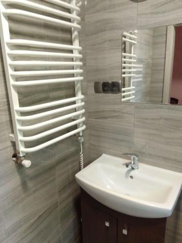 Ένα μπάνιο στο Pokoje Nałęczów