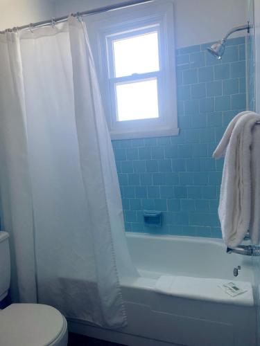 Koupelna v ubytování Motel Grande Ile