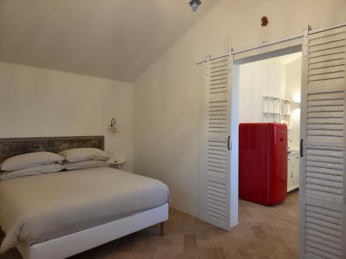 Postel nebo postele na pokoji v ubytování Casa Sabbatini