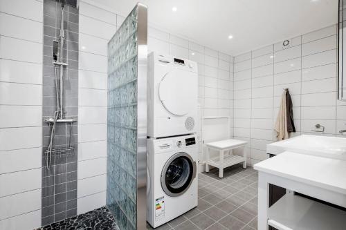 ห้องน้ำของ Aga Fjord Apartments Hardanger