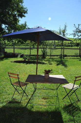 Zahrada ubytování Ferienhaus mit Garten Bodensee nah