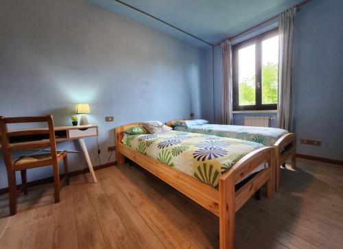 Posteľ alebo postele v izbe v ubytovaní Rocca View Apartment