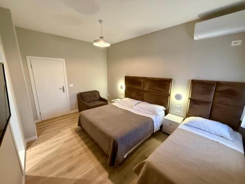 Hotel Dionis Roomsにあるベッド