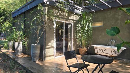 Κήπος έξω από το Estanzuela Eco Lodge