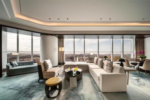 Posezení v ubytování Kempinski Hotel Jinan