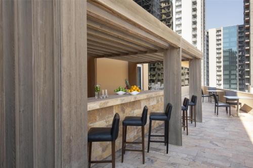 Balkoni atau teres di Bristoria Hotel Erbil