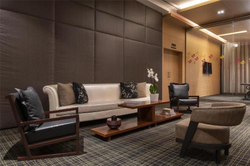 Ruang duduk di Bristoria Hotel Erbil