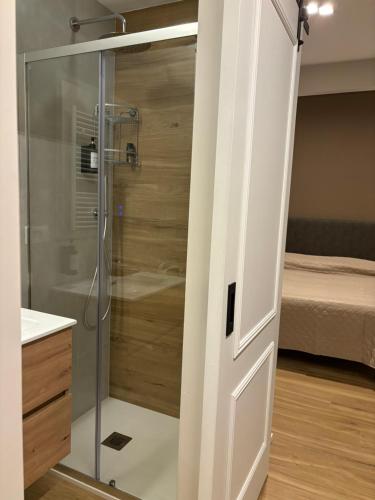 Koupelna v ubytování Eva suite