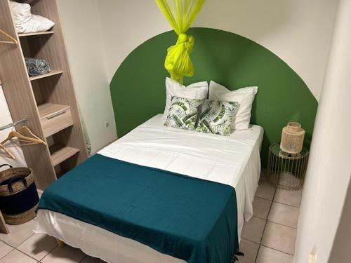 Postel nebo postele na pokoji v ubytování villa do brazil