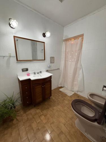 Koupelna v ubytování La Casa de Ana