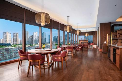Posezení v ubytování Holiday Inn Express Suzhou North Station by IHG