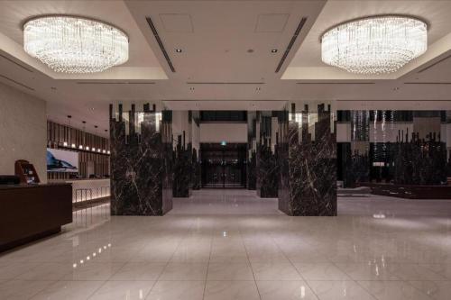 Лобби или стойка регистрации в HOTEL BAYGULLS