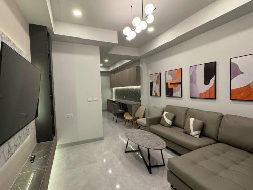 TV a/nebo společenská místnost v ubytování Pipp Residence