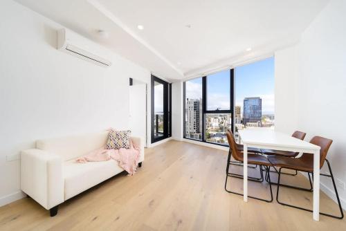 Posezení v ubytování 3Br2Ba Boxhill Apt wFree Parking WHS-B-12