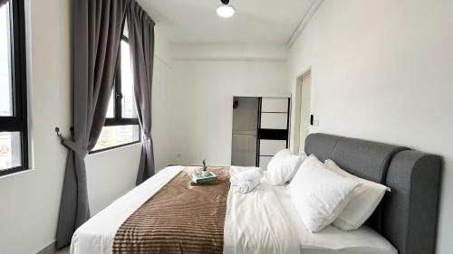 Кровать или кровати в номере 168 Park Selayang by Manhattan Group