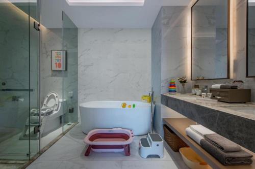Ένα μπάνιο στο Onejee Hotel Shenzhen